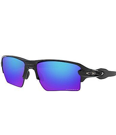 Oakley Mens OO9188 Flak 2.0 XL 59mm Rectangle Sunglasses - Polished White/Prizm Field Product Image