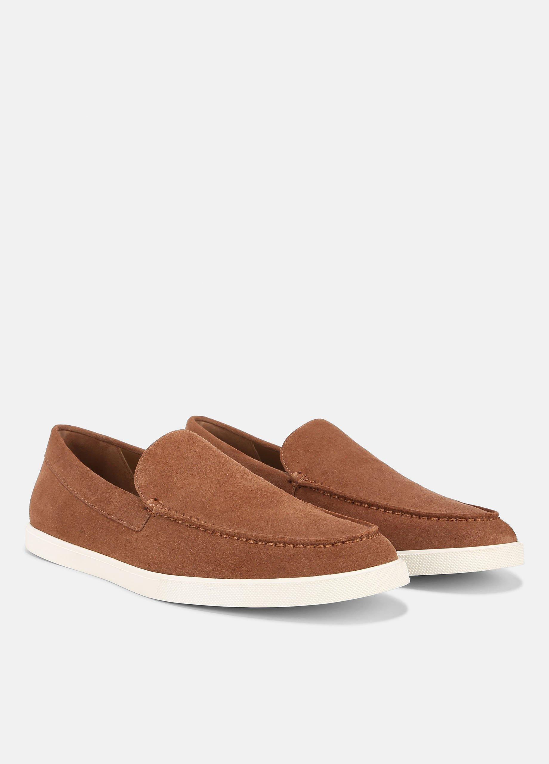 Mens Sonoma Suede Loafer, Lake Blue, Size 8 Vince Product Image