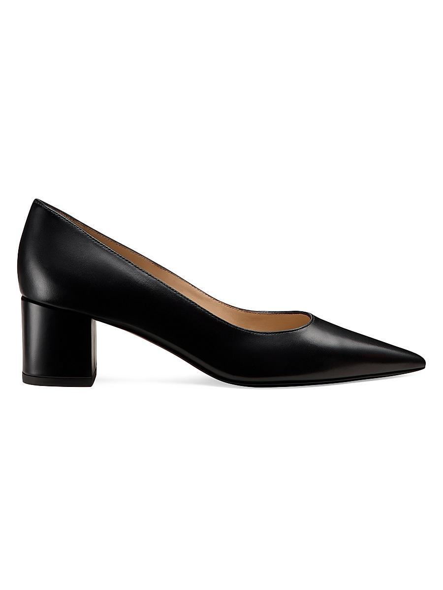 Flight Suede Block-Heel Pumps Product Image