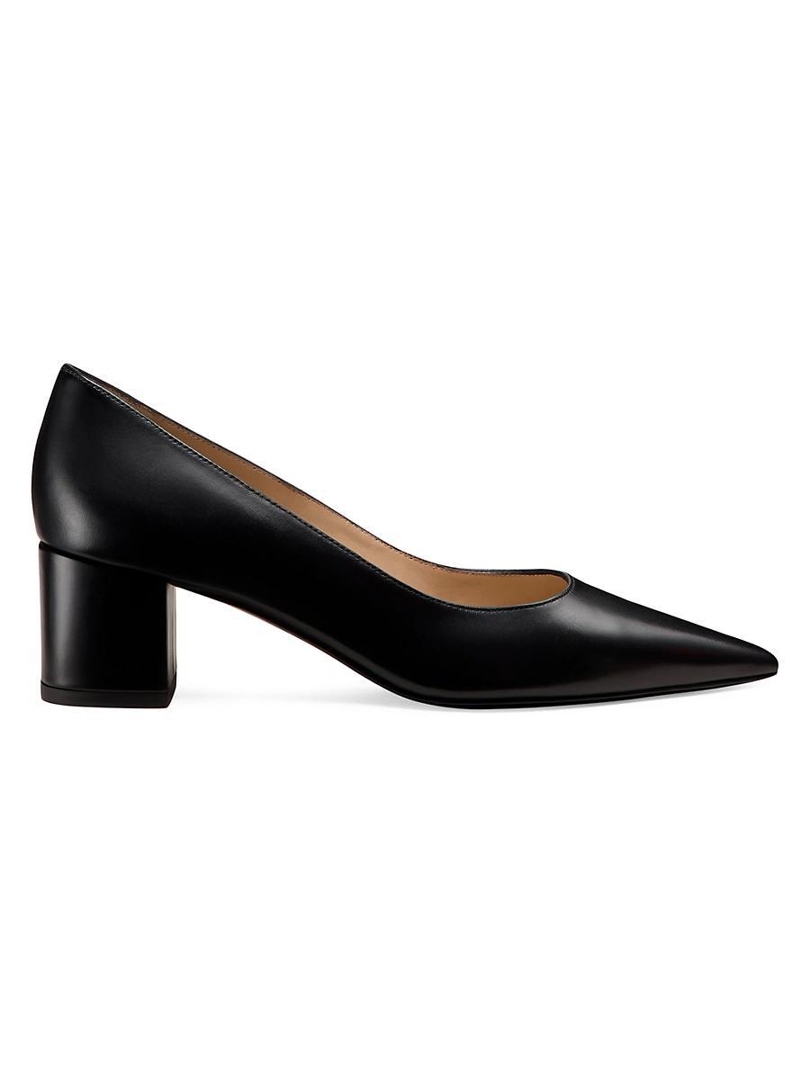 Flight Suede Block-Heel Pumps Product Image
