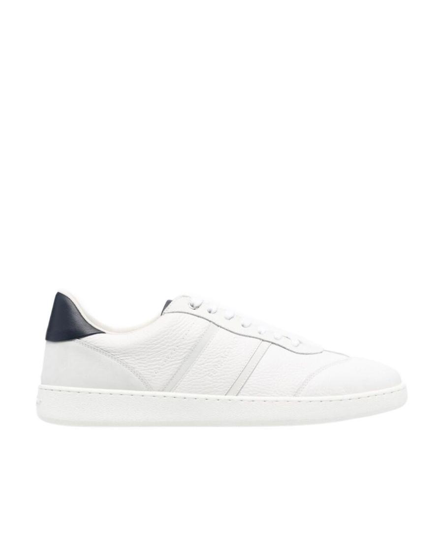 FERRAGAMO Lace Up Sneakers In White Product Image