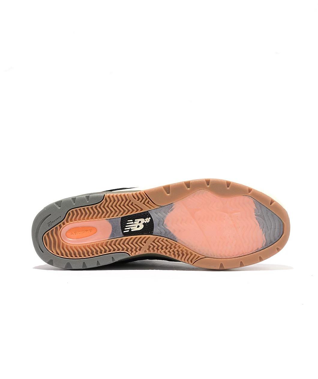 New Balance Numeric 933 Reynolds Black & Olive Skate Shoes Product Image
