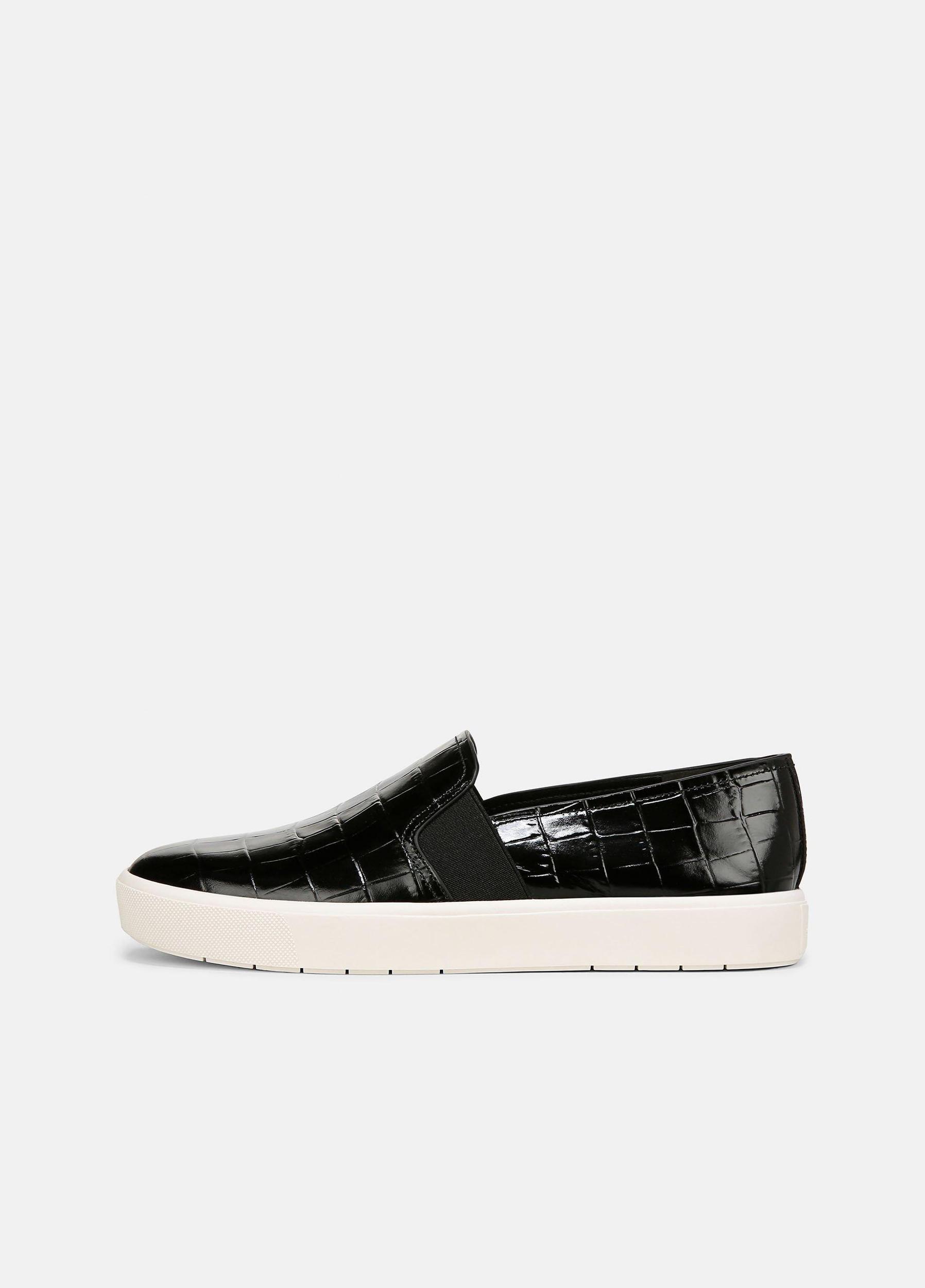 Blair Croc-Embossed Leather Sneaker Product Image