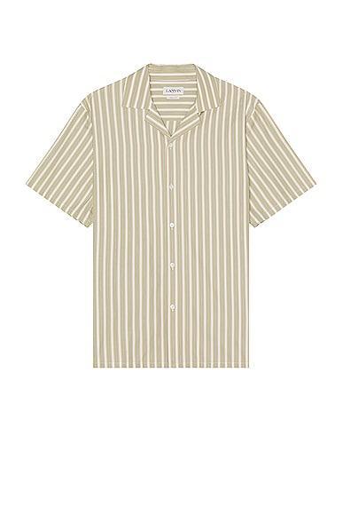 Lanvin Bowling Shirt in Orange Product Image