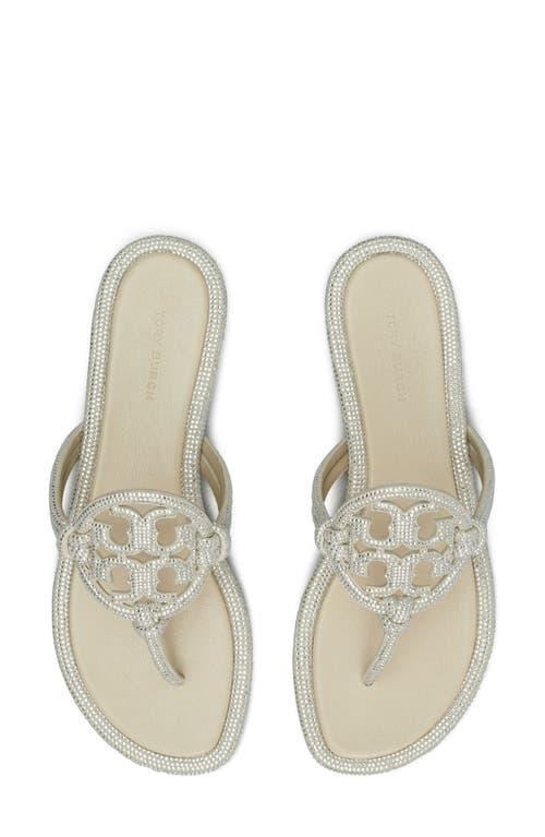 Tory Burch Womens Miller Pave Knotted Sandals Product Image