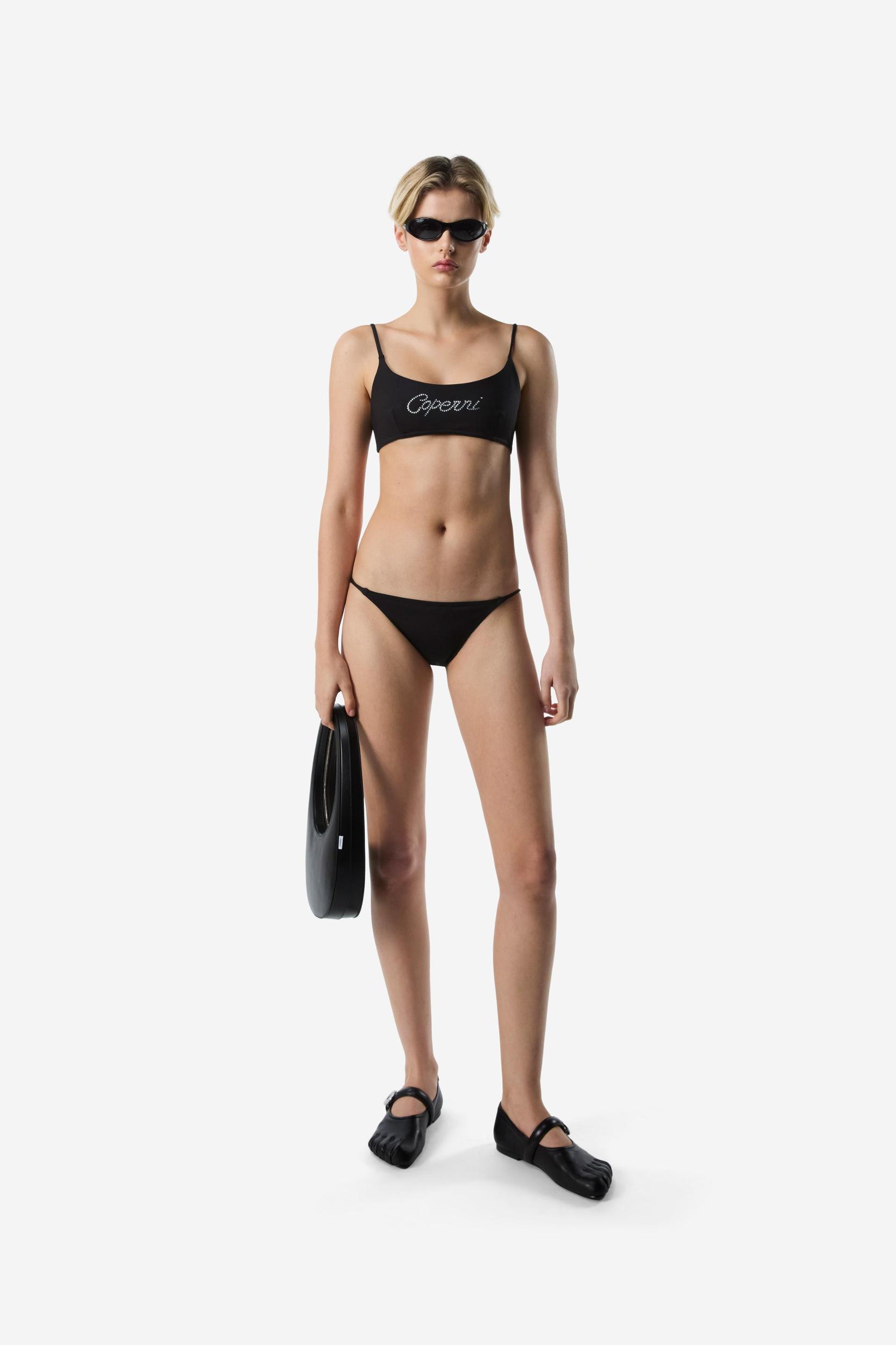 Crystal Logo Bikini Bottom Product Image
