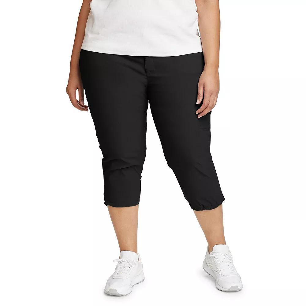 Plus Size Eddie Bauer Rainier Capris, Womens Product Image