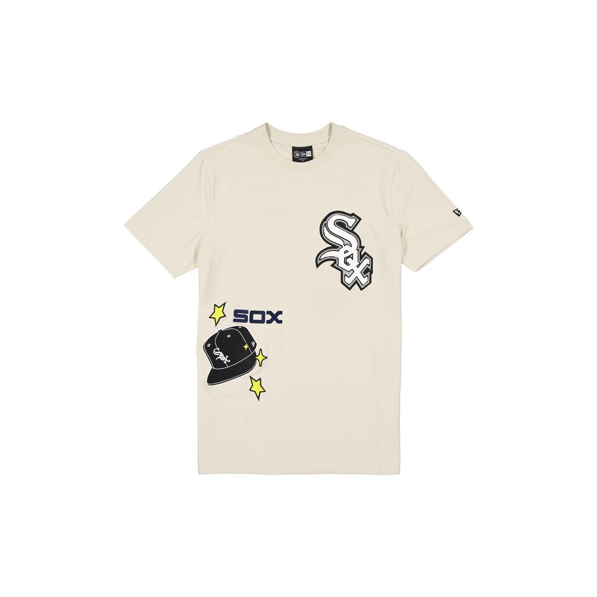 Chicago Cubs Stone Logo Select T-Shirt Male Product Image