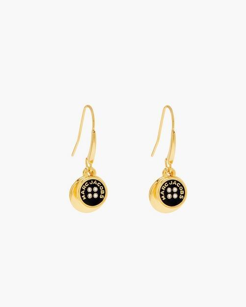 The Button Drop Earrings Product Image