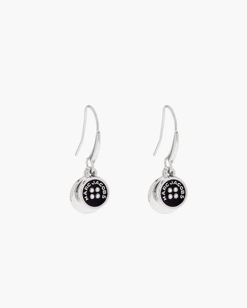 The Button Drop Earrings Product Image