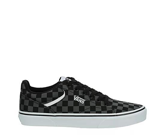 Vans® Seldan Men's Shoes, Size: 9.5, Black Gray Product Image