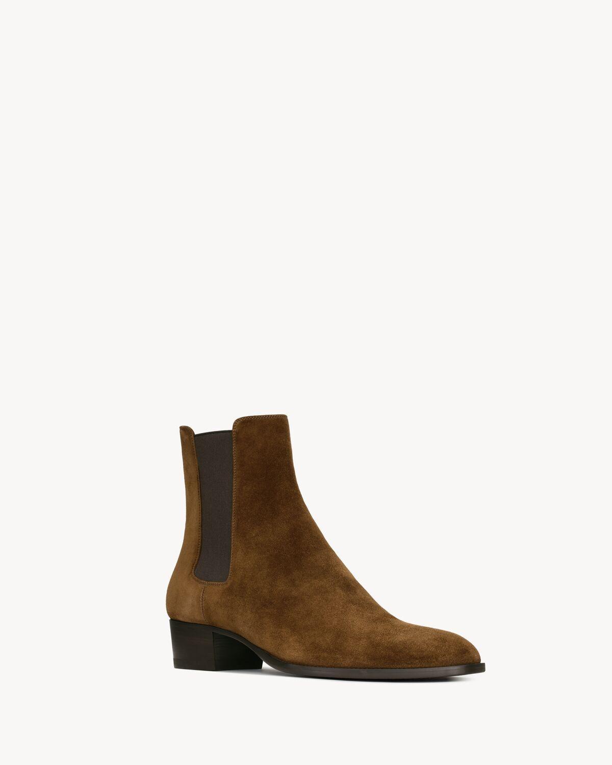 wyatt chelsea boots in suede Product Image