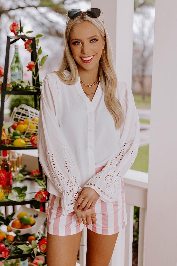 By Chance Eyelet Top Product Image