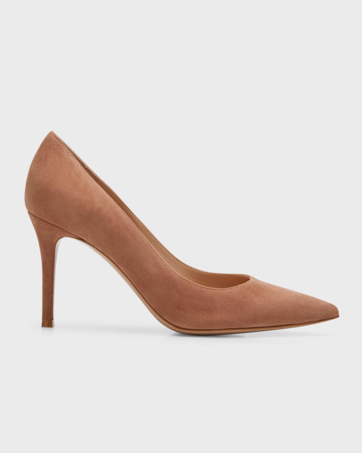 Womens Gianvito Suede Pumps Product Image