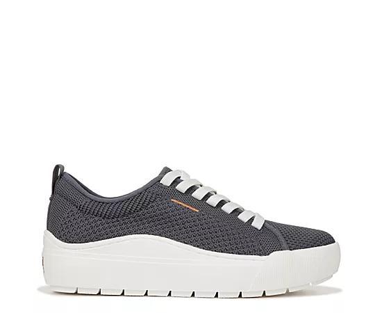 Dr. Scholl's Time Off Knit Women's Platform Sneakers, Size: 9, White Product Image