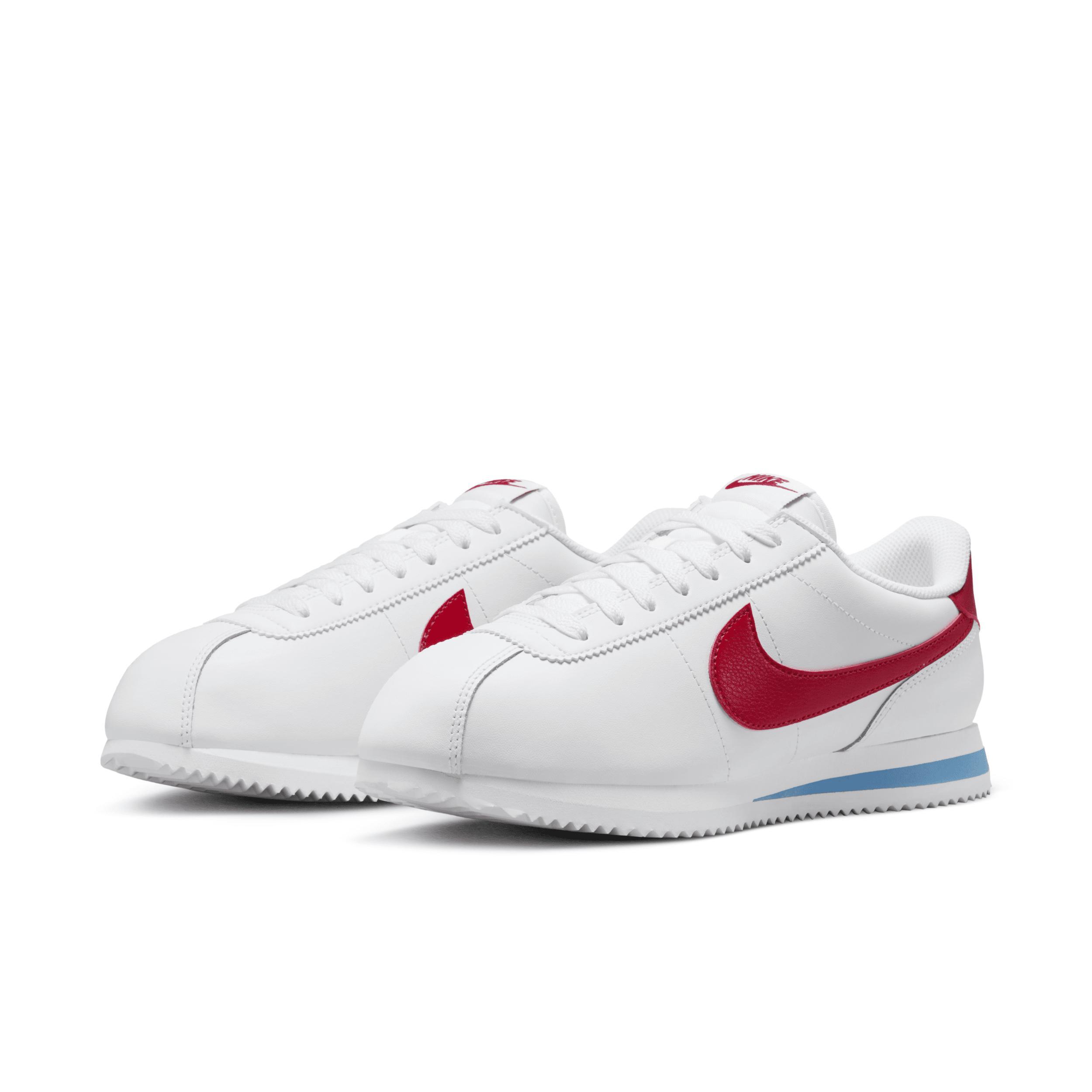 Nike Womens Cortez Leather Sneakers Product Image