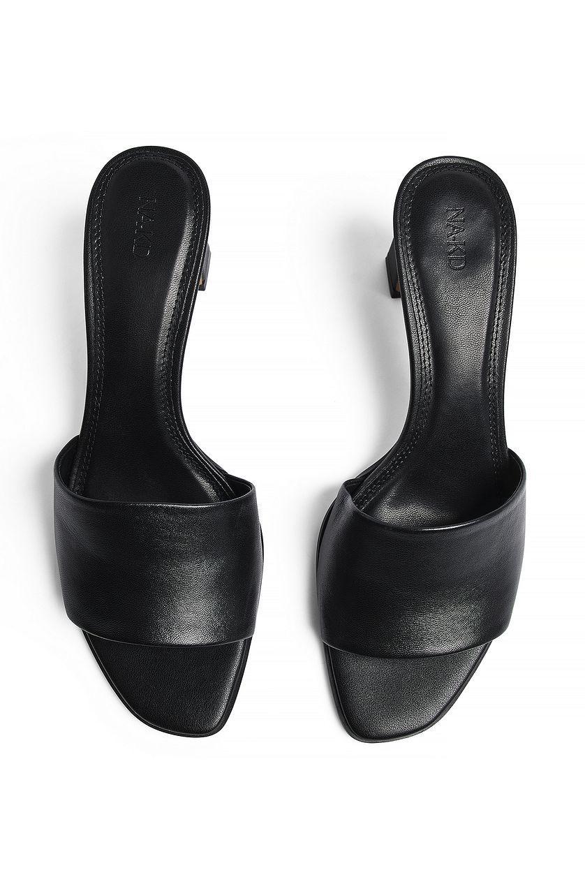 Leather Mules Product Image