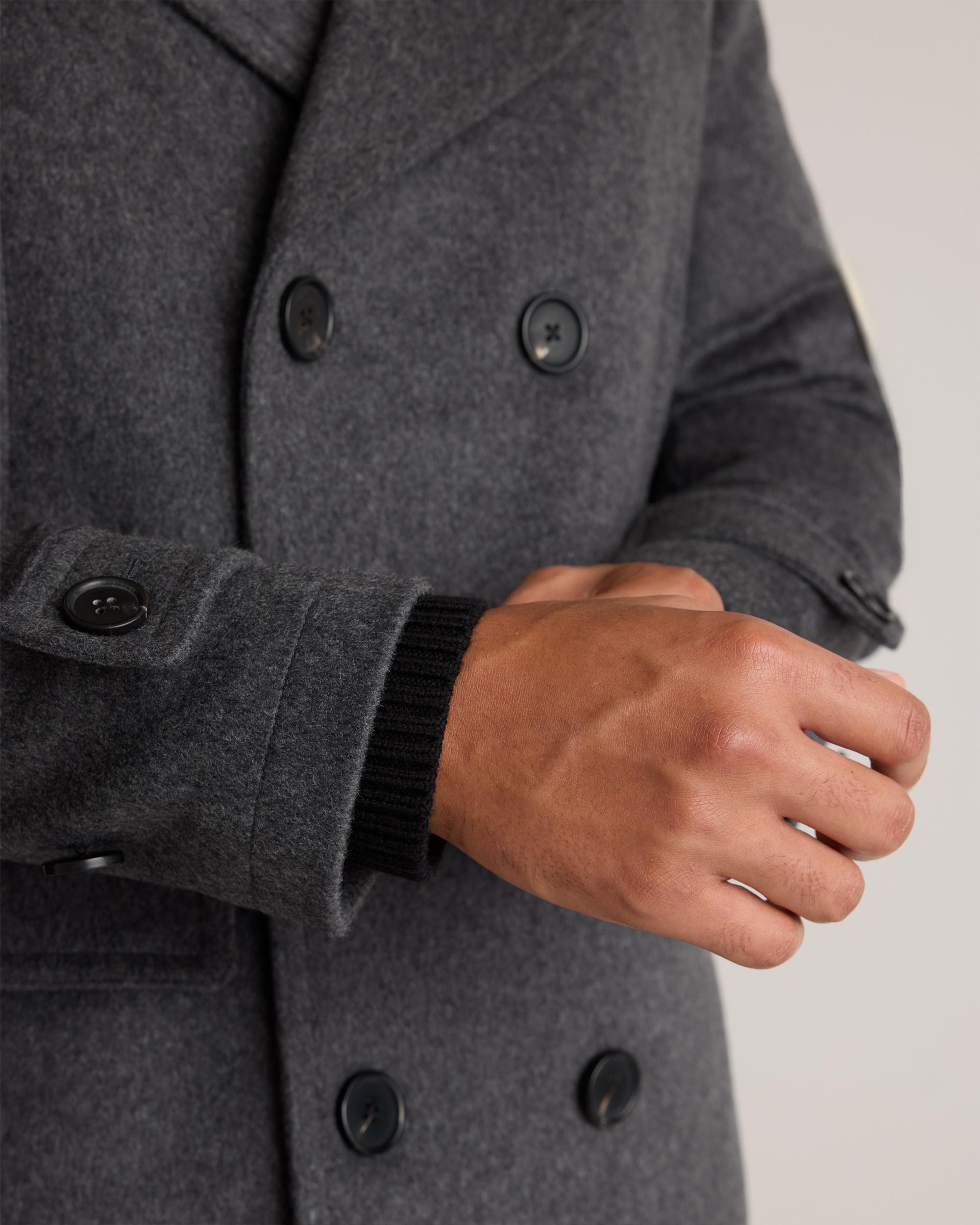 Quince | Men's Italian Wool Peacoat Wool/Nylon Product Image