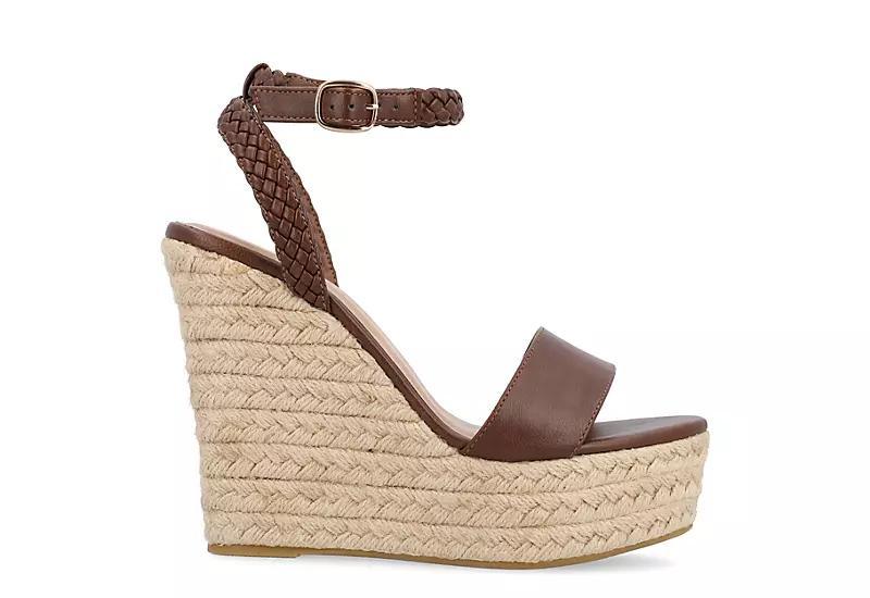 Journee Collection Womens Andiah Wedge Sandal Product Image