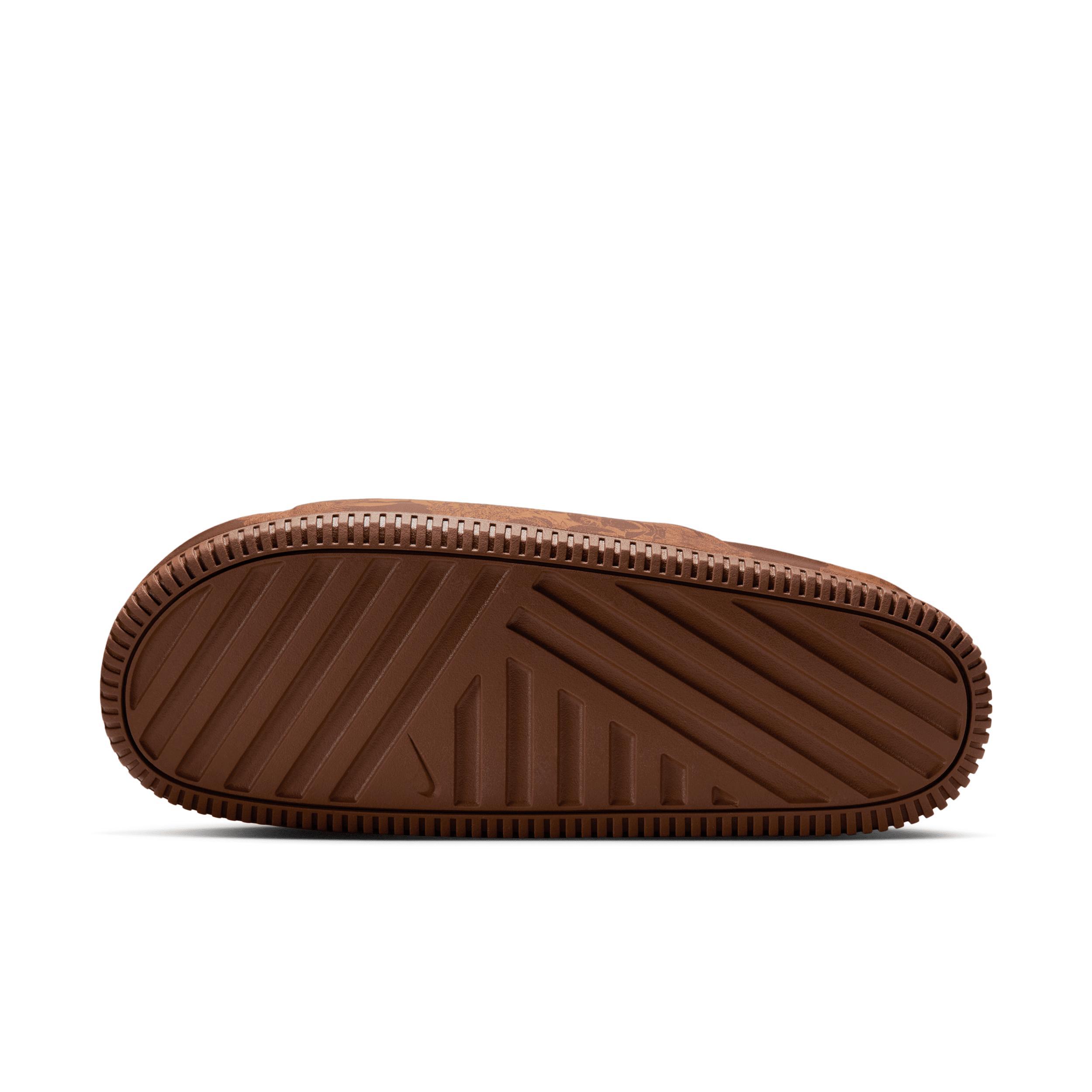Nike Calm Slide Print Men's Sandals, Size: 9, Red Monarch Product Image