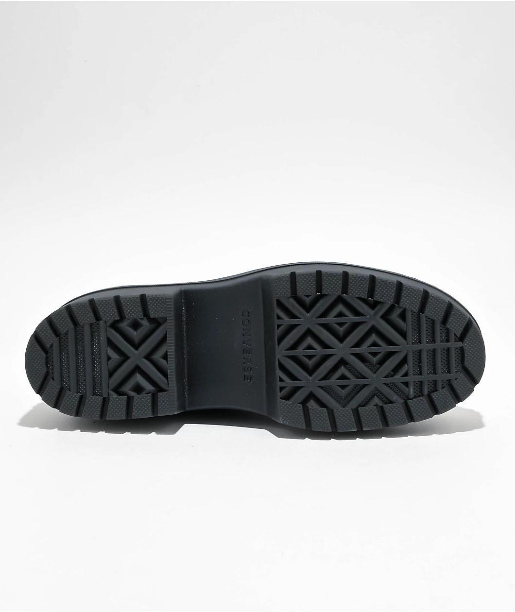 Converse Chuck Taylor All Star Lugged Heel Black Canvas Shoe Product Image