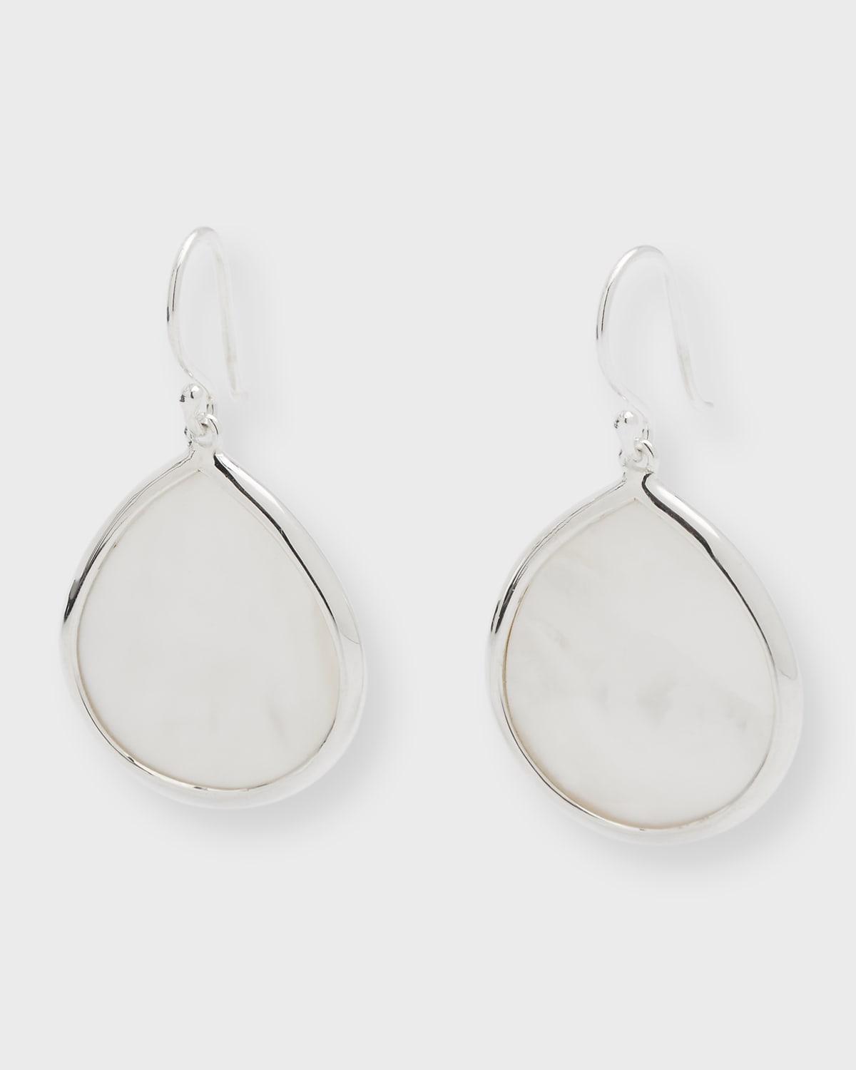Small Teardrop Earrings in Sterling Silver Product Image
