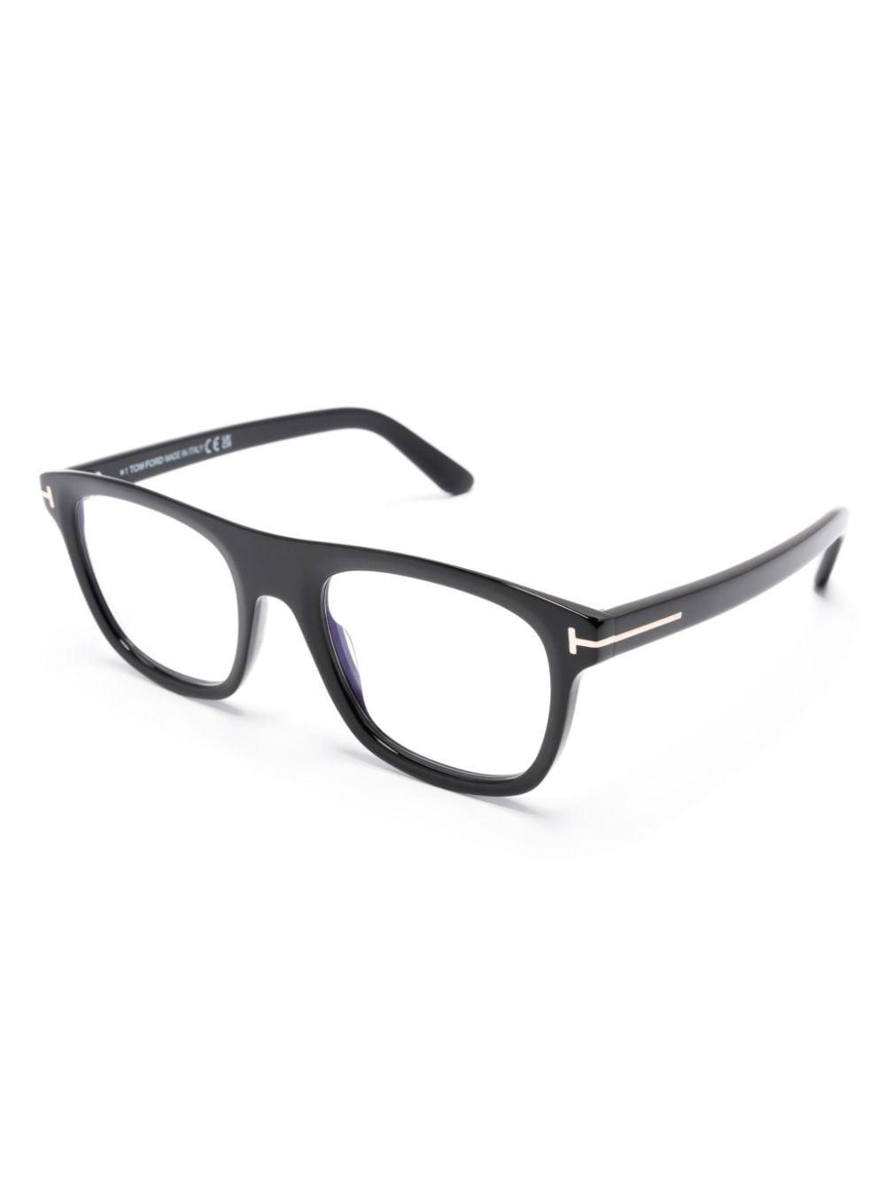 TOM FORD Square-frame Glasses In Black Product Image