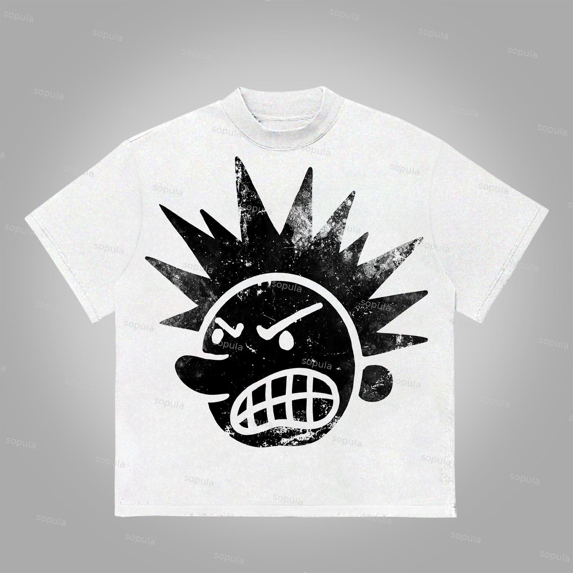 Sopula The Brain Explodes Graphic Cotton T-Shirt Product Image