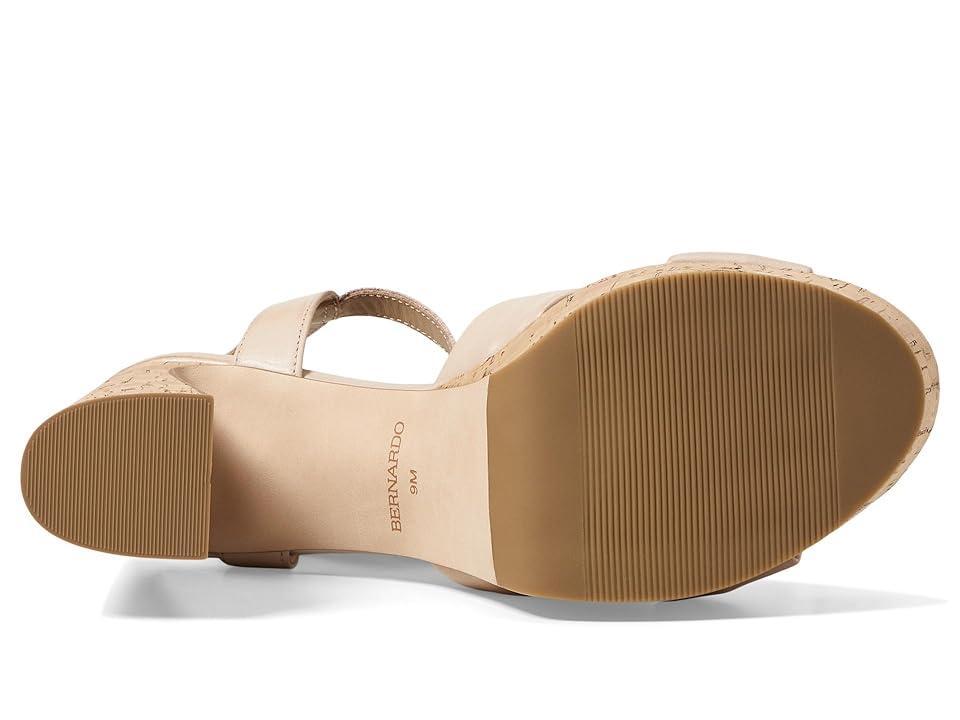 Womens Veronika Leather Platform Sandals Product Image