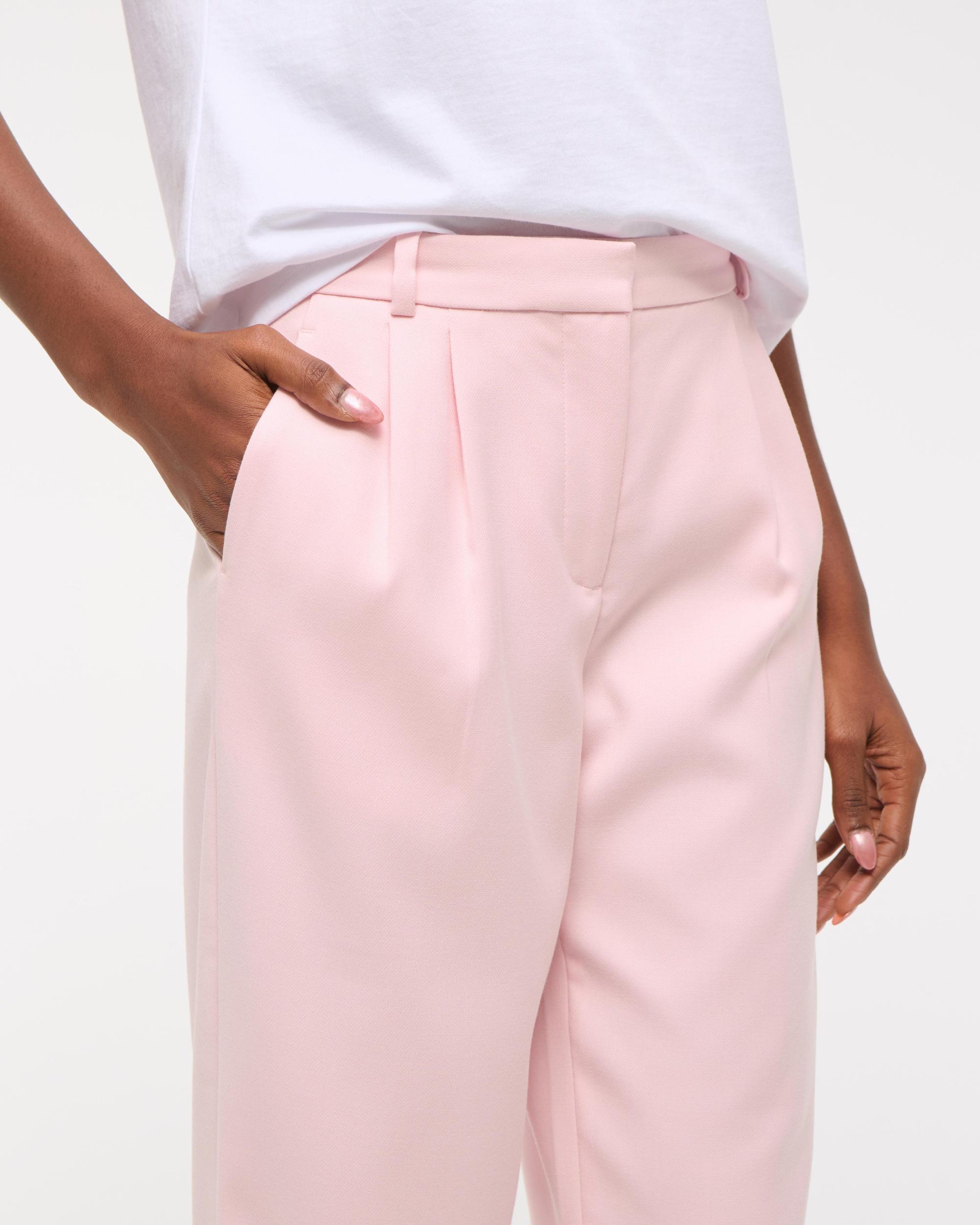 A&F Sloane Low Rise Tailored Wide Leg Pant Product Image
