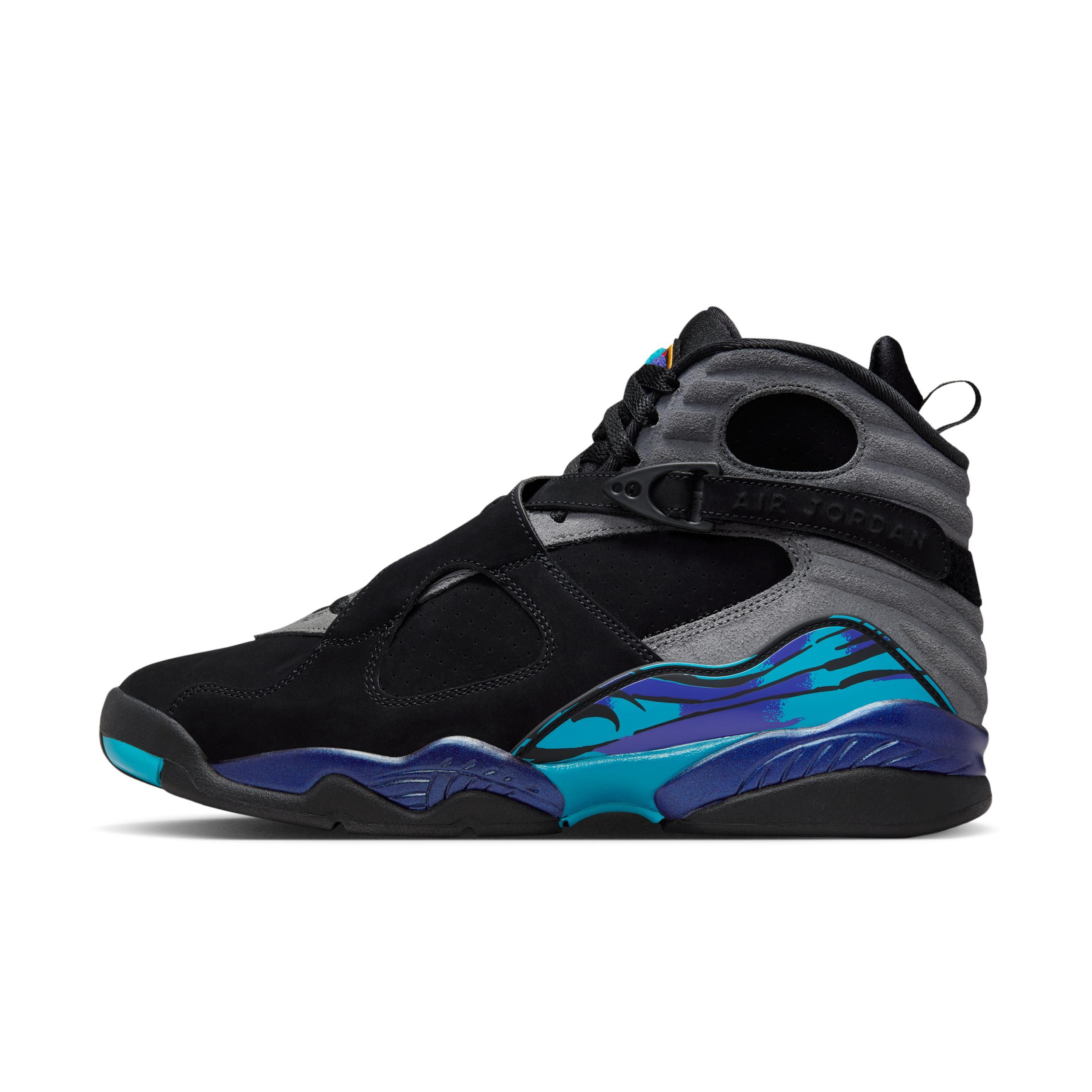 Men's Air Jordan 8 Retro "Aqua" Shoes Product Image
