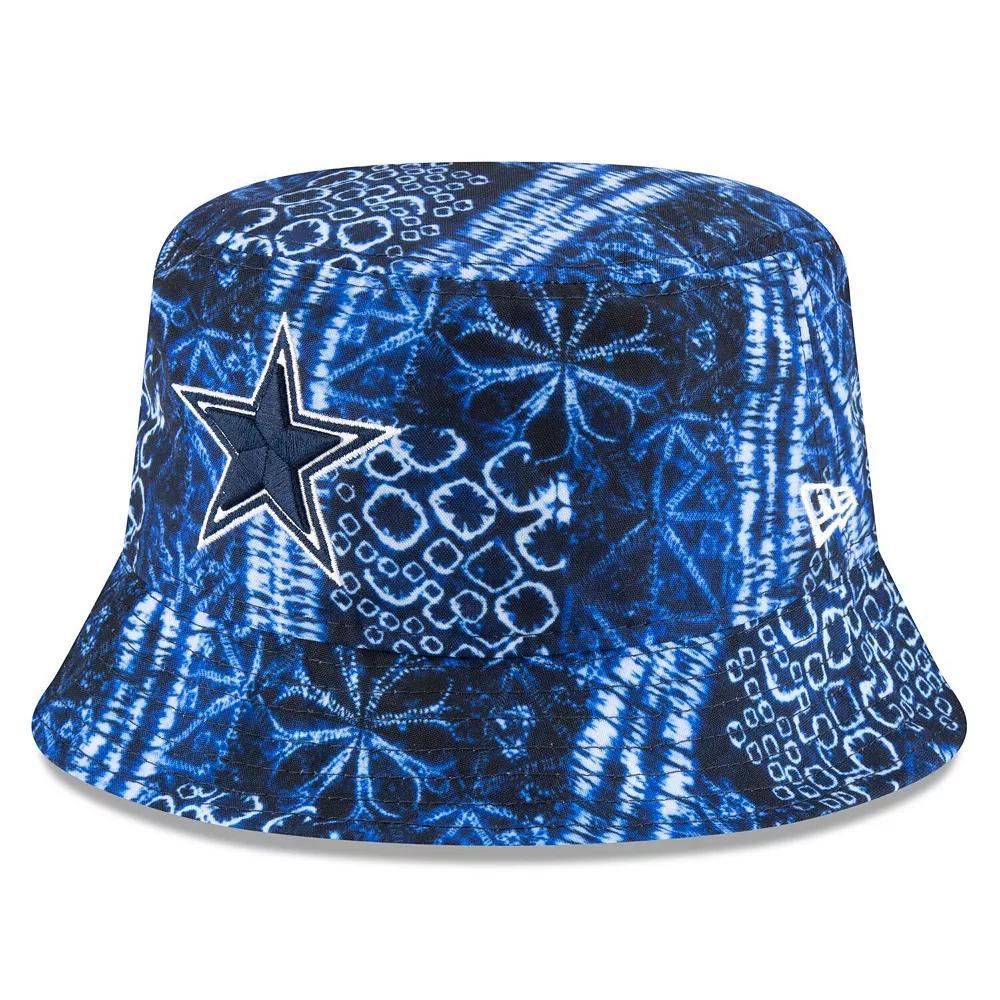 Men's New Era Navy Dallas Cowboys Shibori Bucket Hat, Size: Small/Medium, Blue Product Image