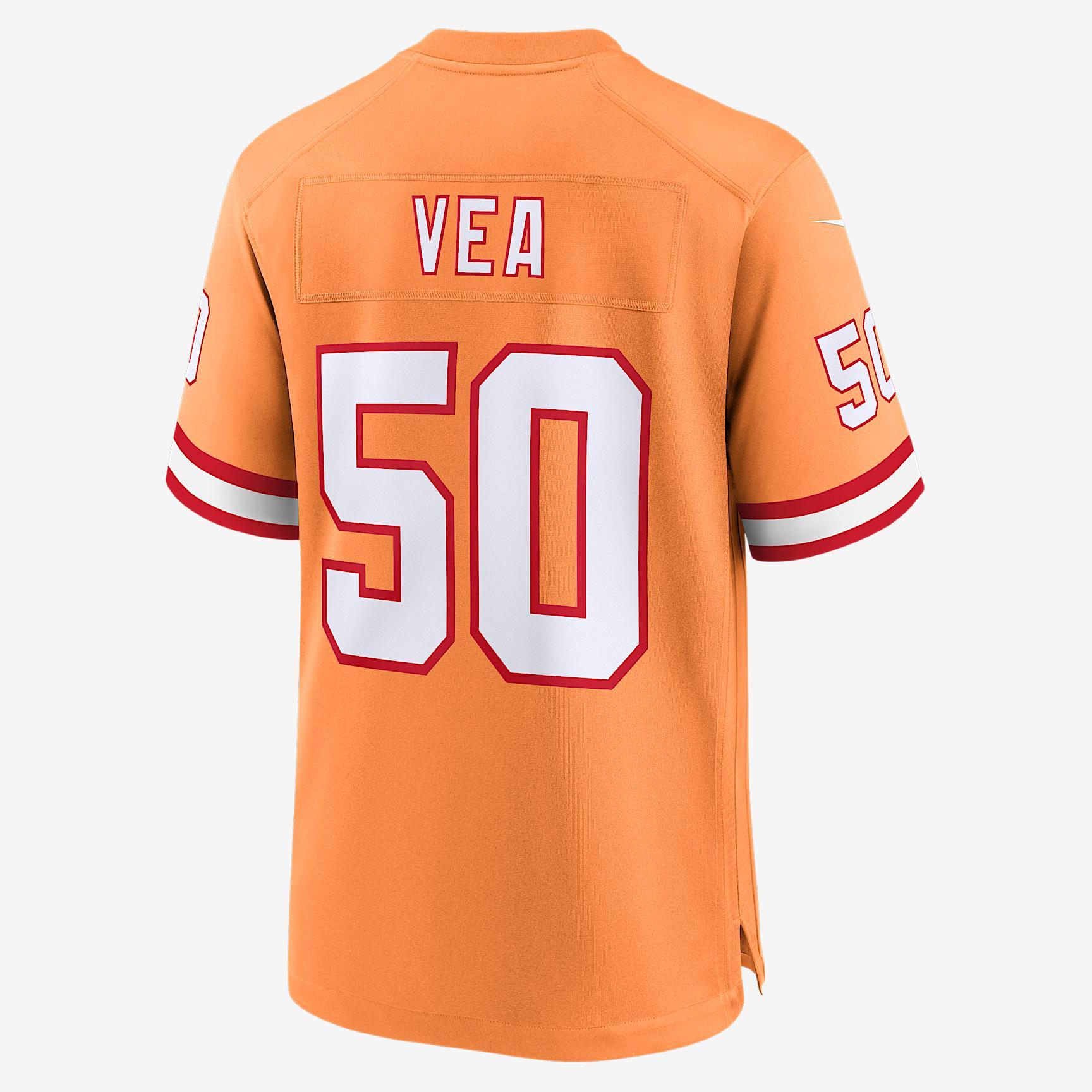 Vita Vea Tampa Bay Buccaneers 50th Anniversary Nike Men's NFL Game Jersey Product Image