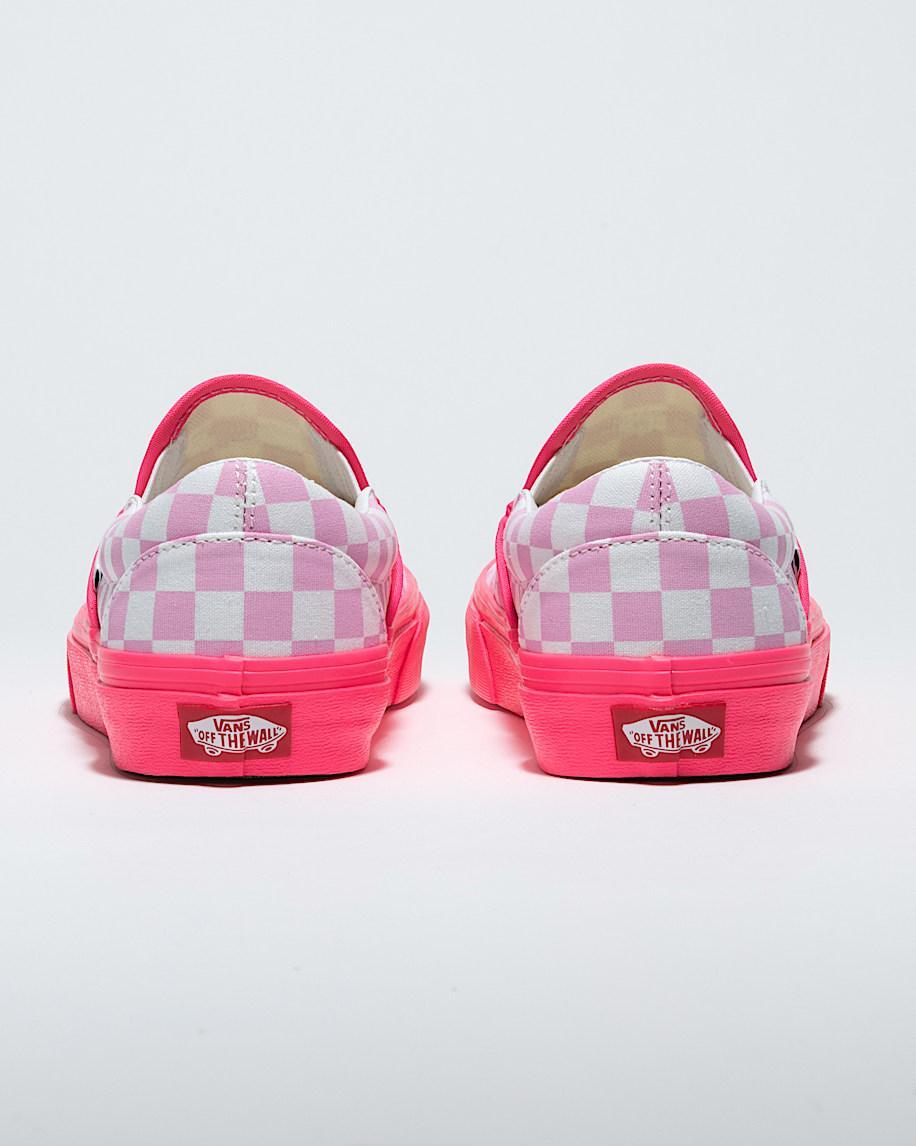 Customs Classic Slip-On Checkerboard Wide Shoe in Customs| Vans US Product Image