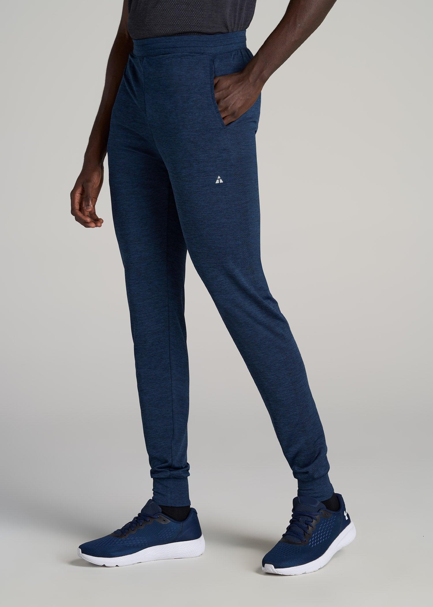 A.T. Performance Engineered Joggers for Tall Men in Navy Mix Product Image