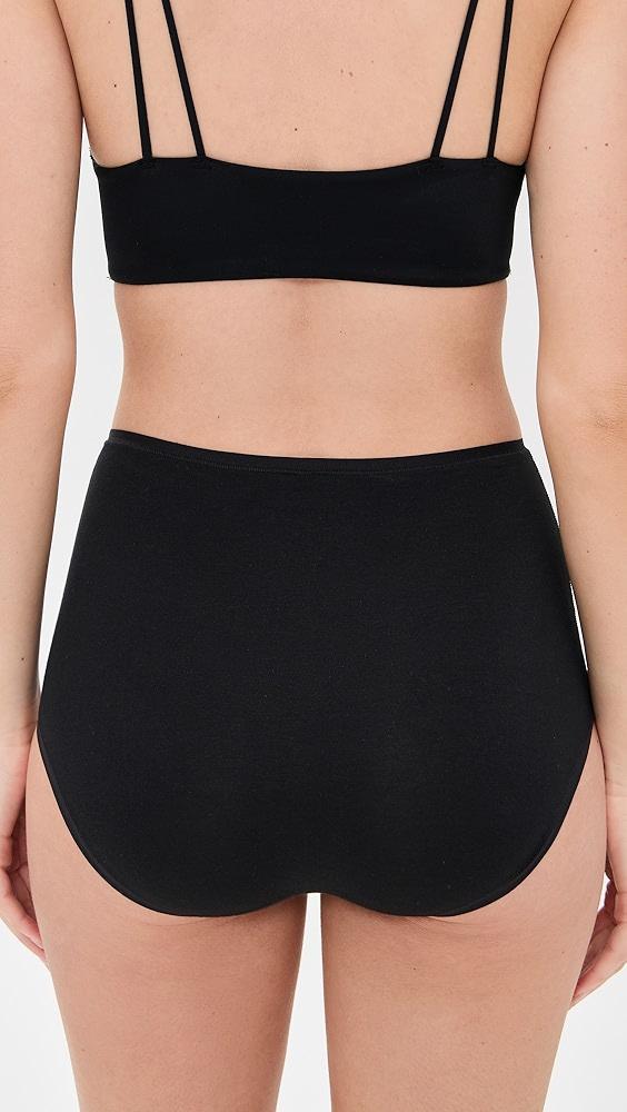 Natori Bliss Bare Cotton High Waist Briefs 3-Pack | Shopbop Product Image