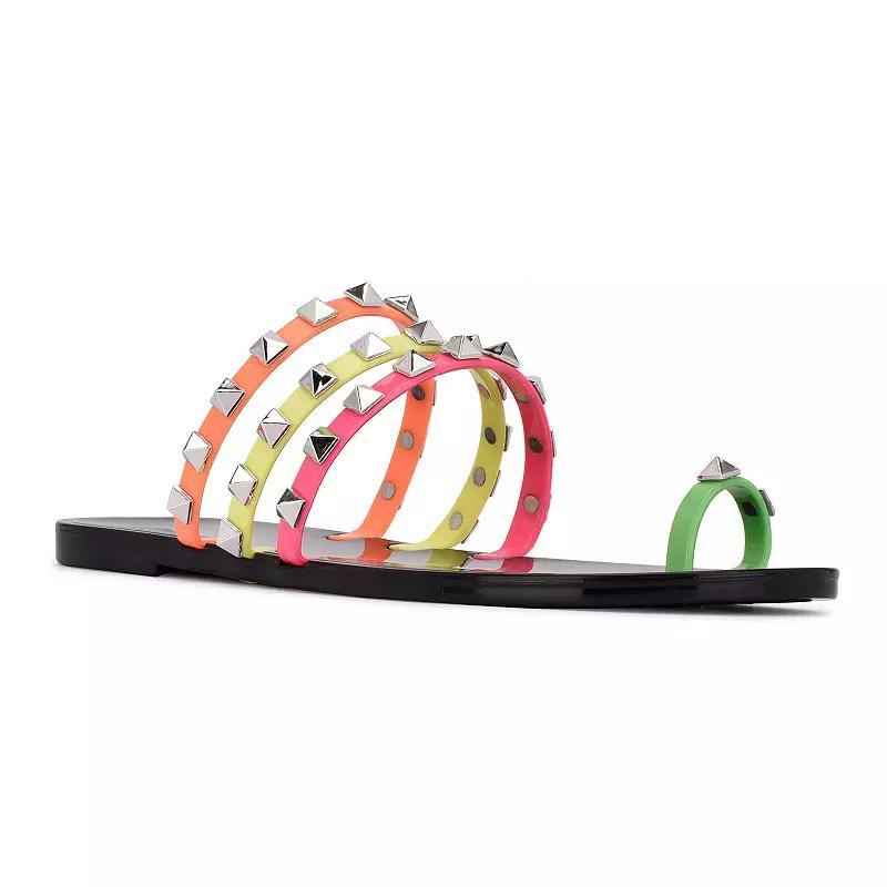 Nine West Cartee Women's Jelly Sandals, Size: 8, Pastel Team Product Image