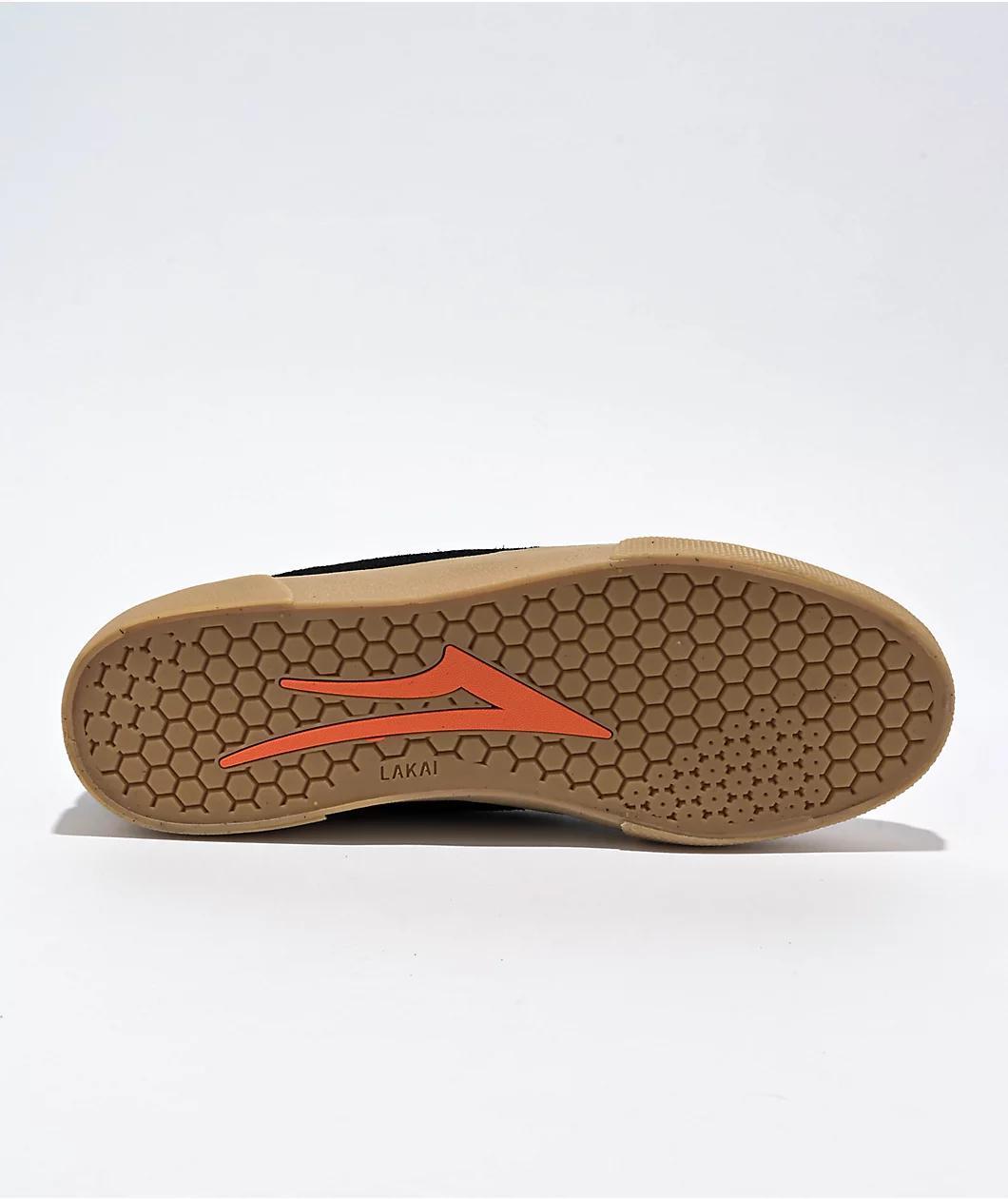 Lakai x Poler Cambridge Black Skate Shoes Product Image