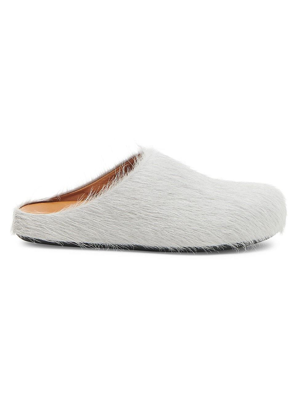 Womens Fussbet Calf Hair Mules Product Image