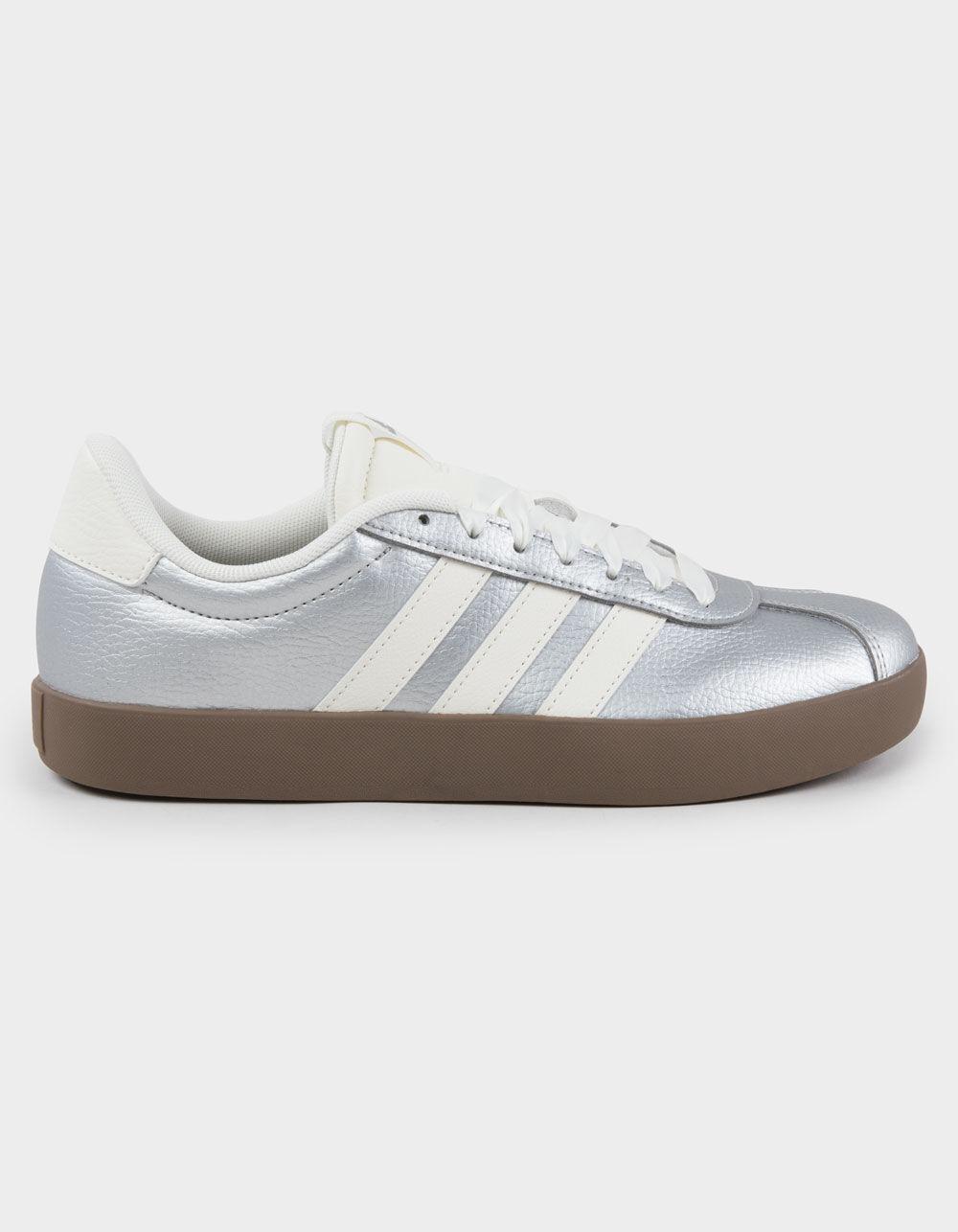 ADIDAS VL Court 3.0 Womens Shoes - WHITE/HT PINK Product Image