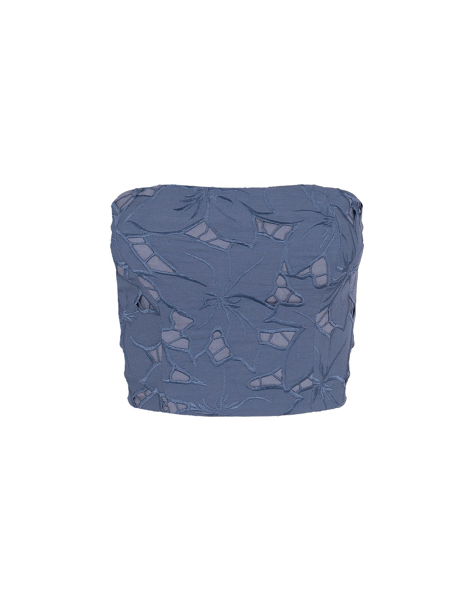 Mei Cropped Top - Bayside Product Image