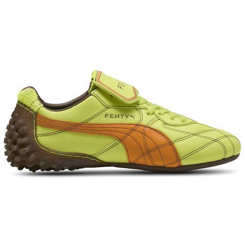PUMA Womens PUMA Avanti L Fenty - Womens Shoes Lime Sheen/Pumpkin Product Image