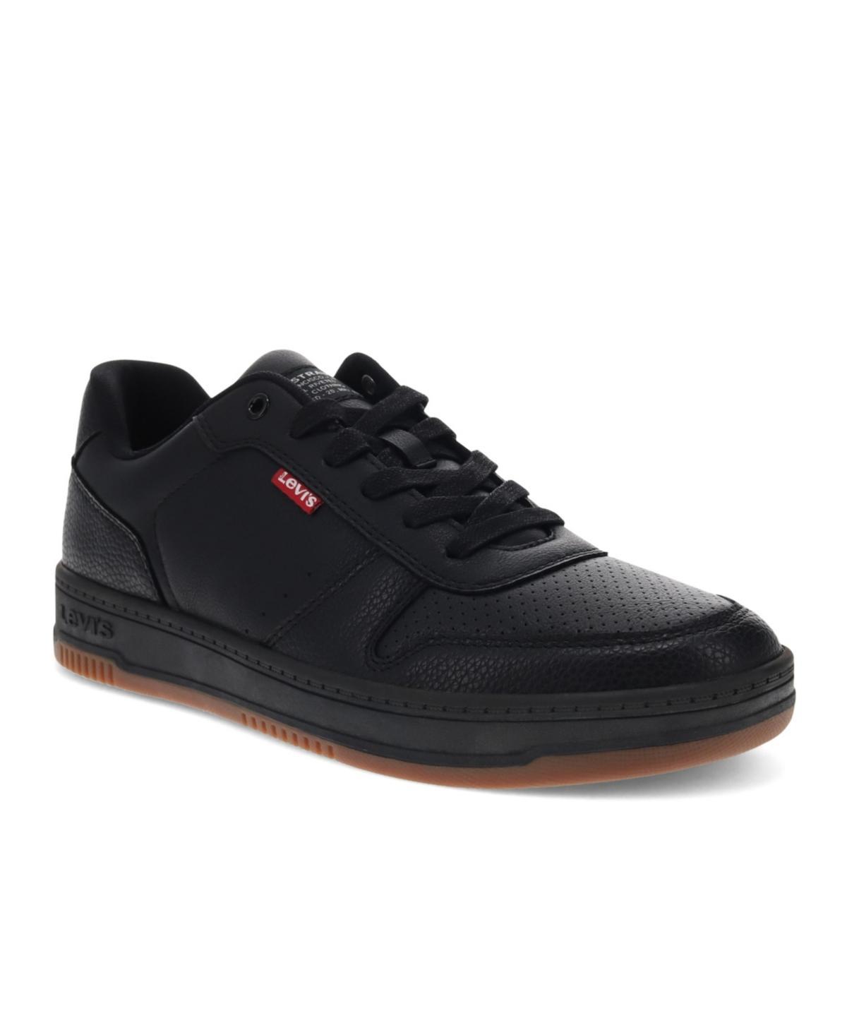 Levi's® Drive Men's Low-Top Sneakers, Size: 12, Blackmono Product Image