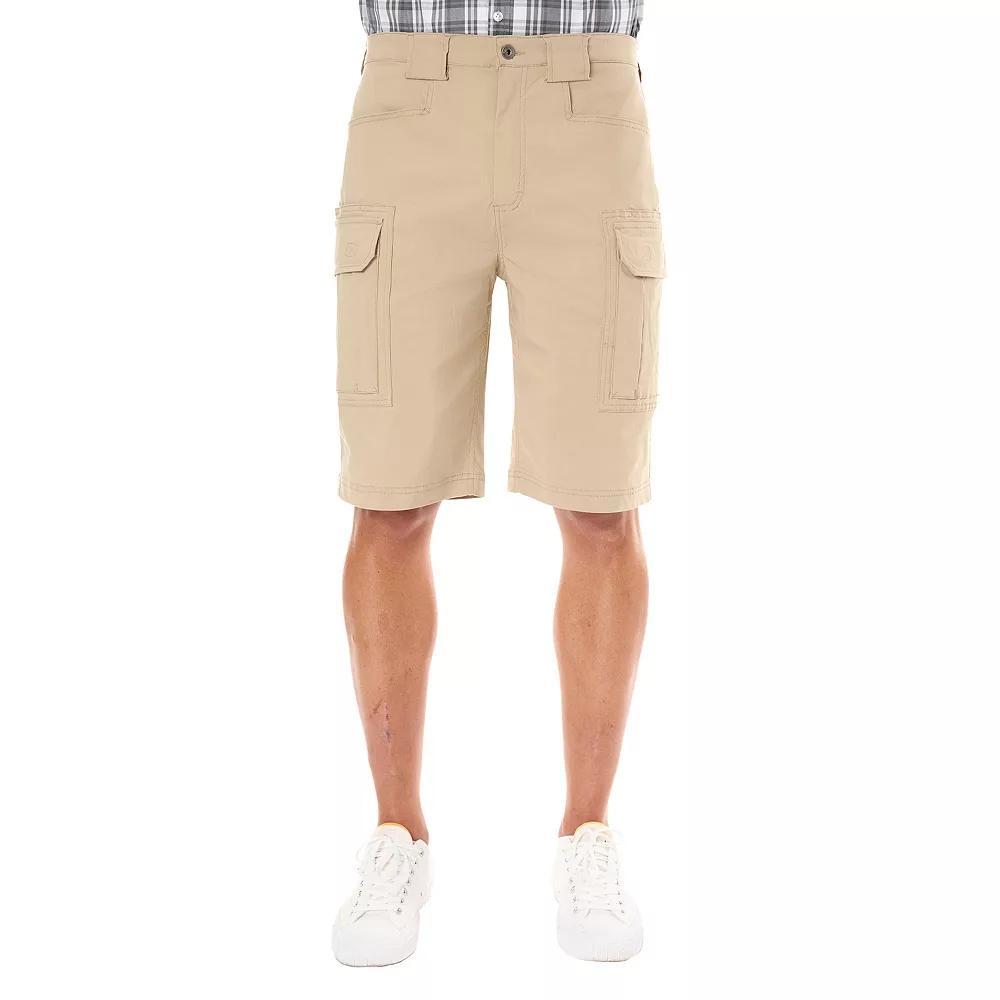 Men's Smith's Workwear Stretch Performance Cargo Shorts, Size: 34, Aged Green Product Image