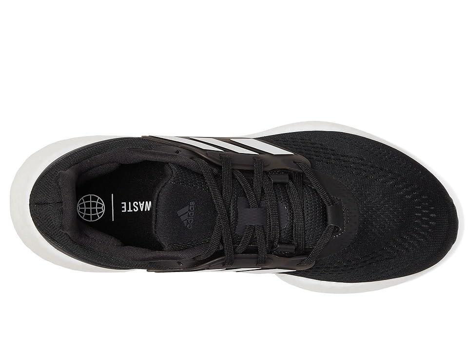 adidas Running Pureboost 22 White/Carbon) Women's Shoes Product Image