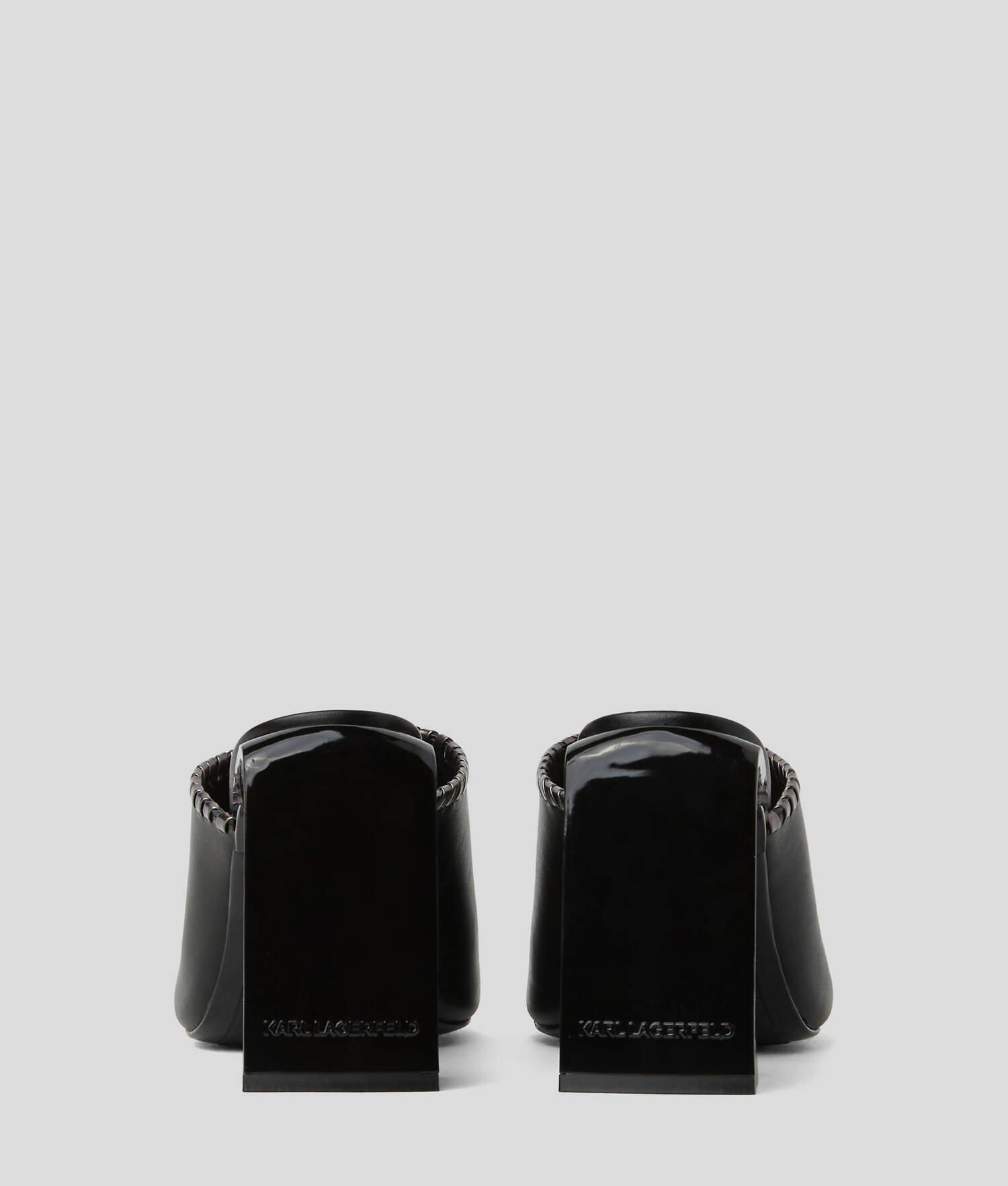 KARL SIGNATURE ASTRA NOVA HEELED SANDALS Product Image