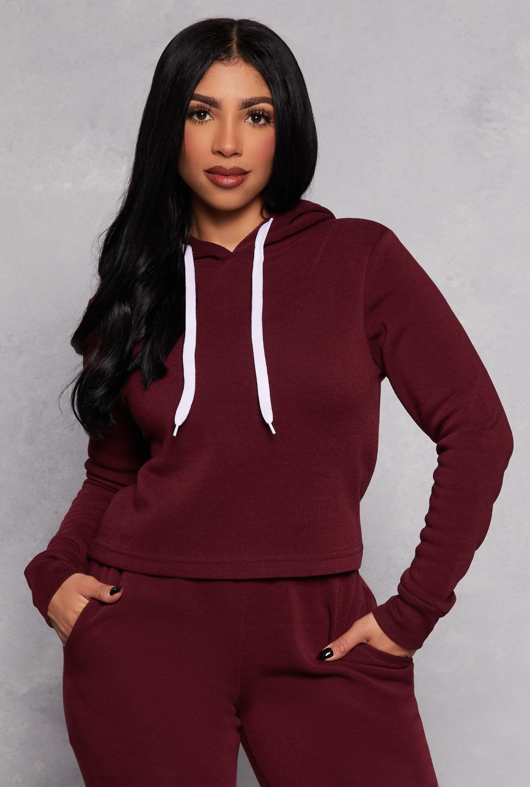 Womens Pullover Fleece Hoodie Product Image