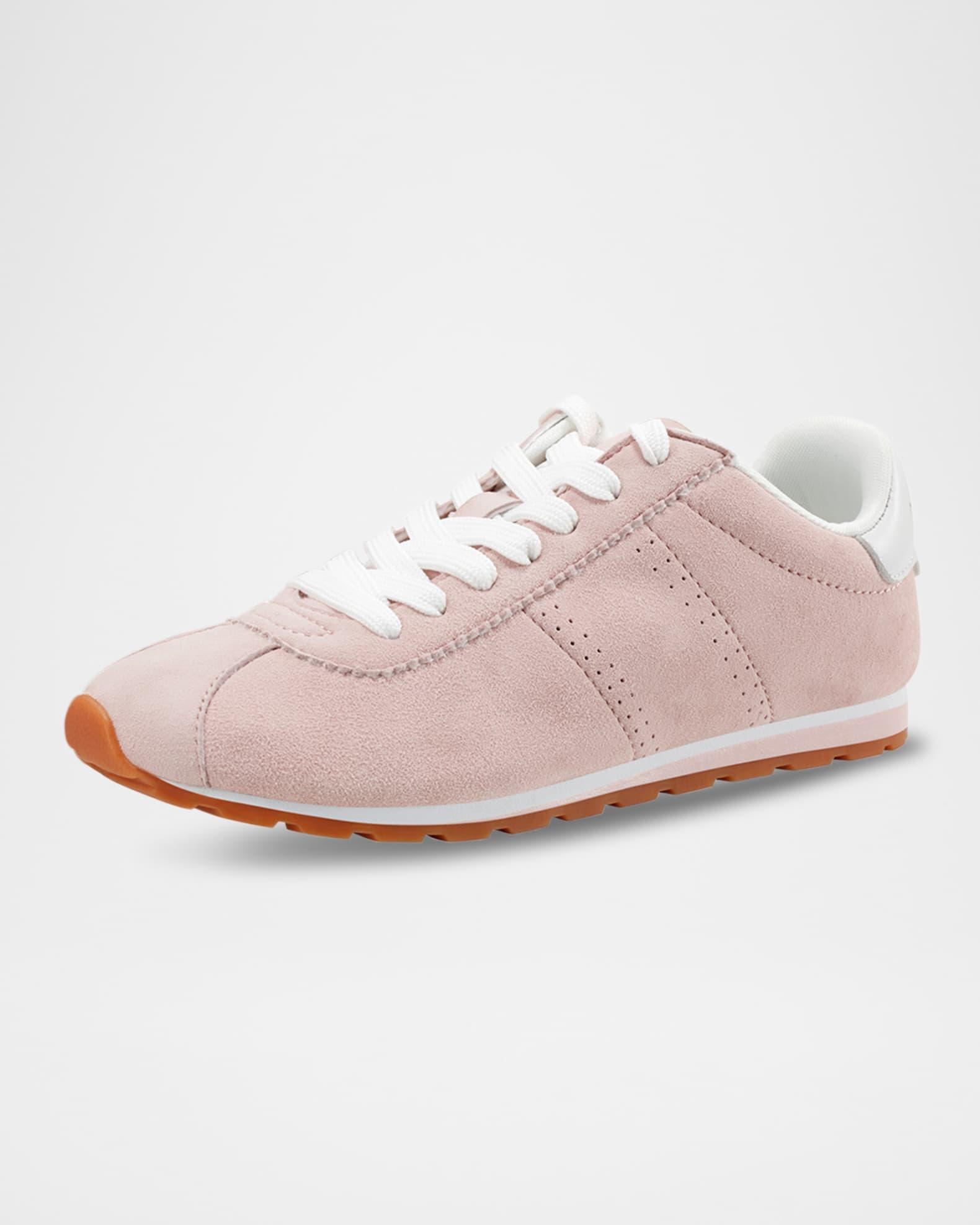 Teddy Suede Low-Top Sneakers Product Image