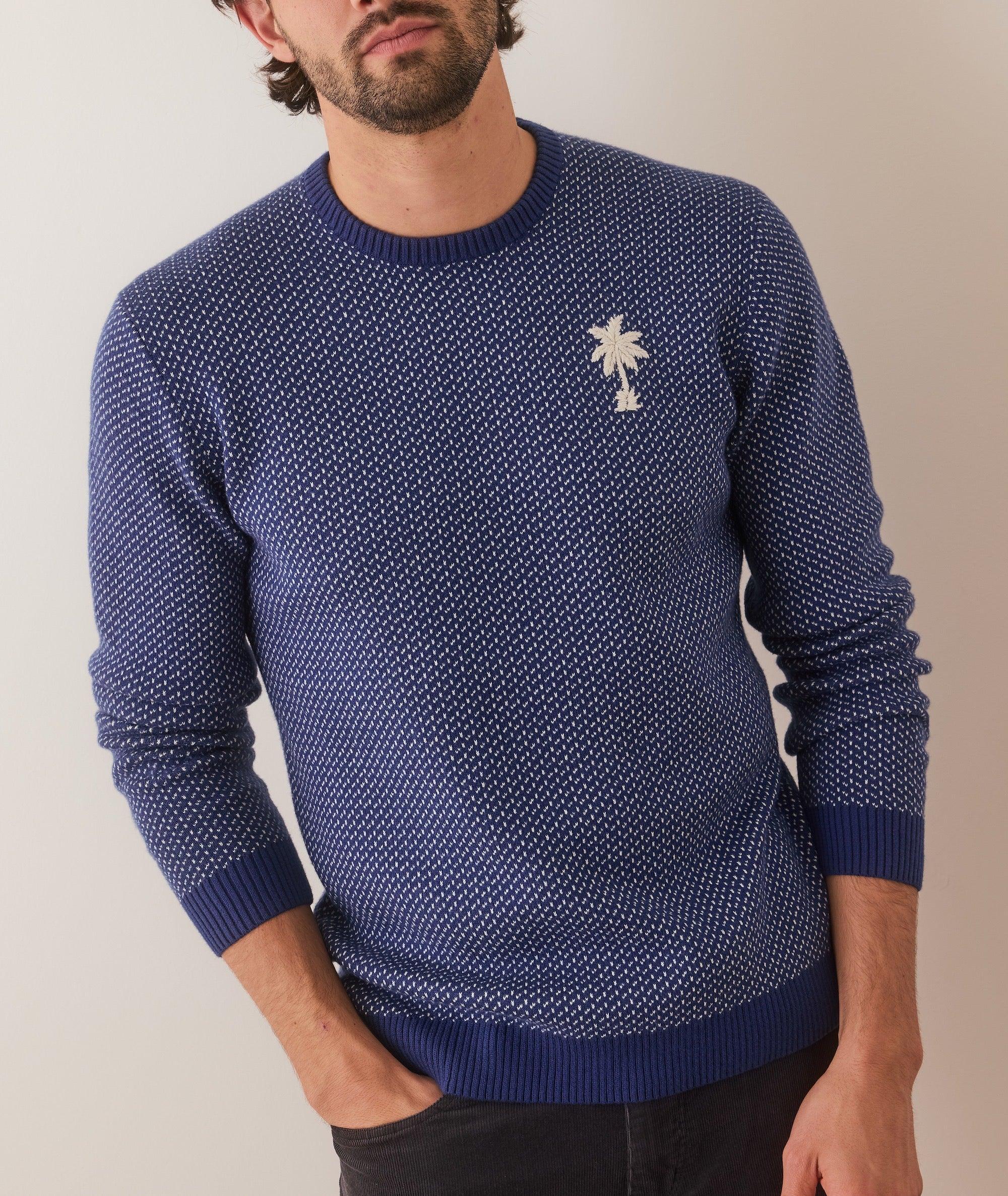 Birdseye Crewneck Sweater Product Image