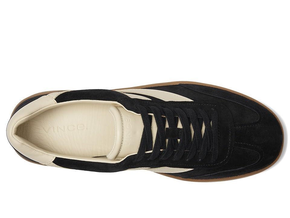Vince Mens Oasis Leather Lace Up Sneakers Product Image